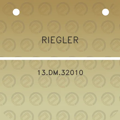 riegler-13dm32010