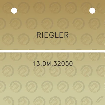 riegler-13dm32050