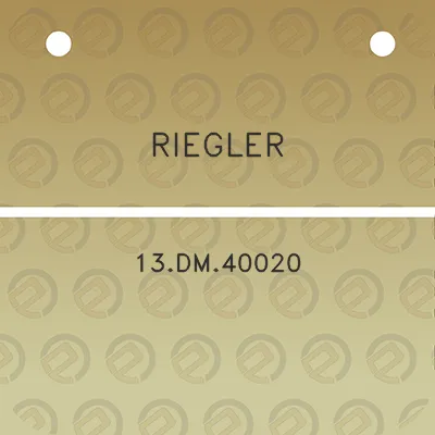 riegler-13dm40020