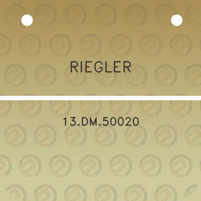 riegler-13dm50020