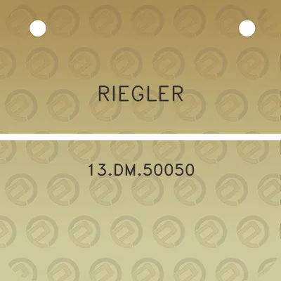 riegler-13dm50050