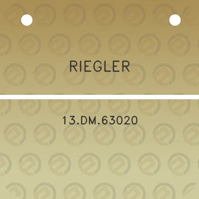 riegler-13dm63020