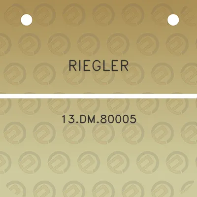 riegler-13dm80005