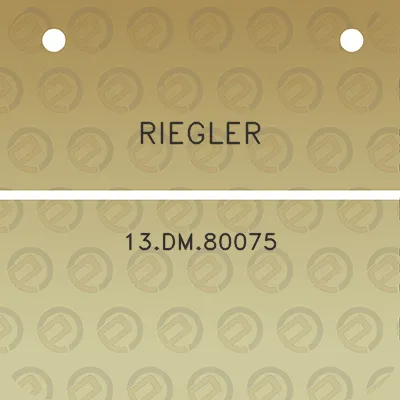 riegler-13dm80075