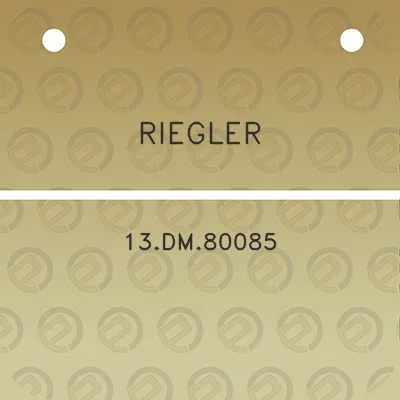 riegler-13dm80085