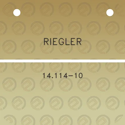 riegler-14114-10