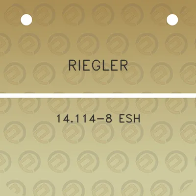 riegler-14114-8-esh