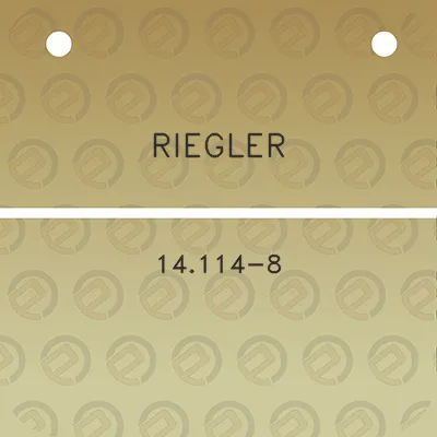 riegler-14114-8