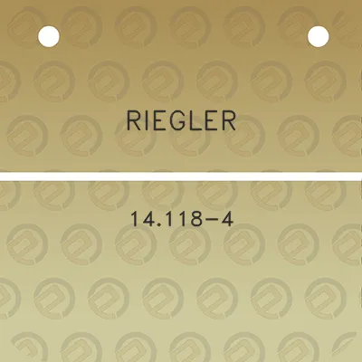 riegler-14118-4