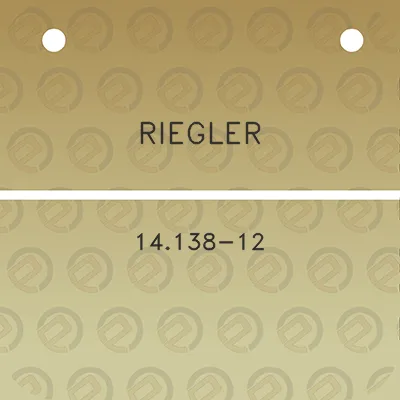 riegler-14138-12