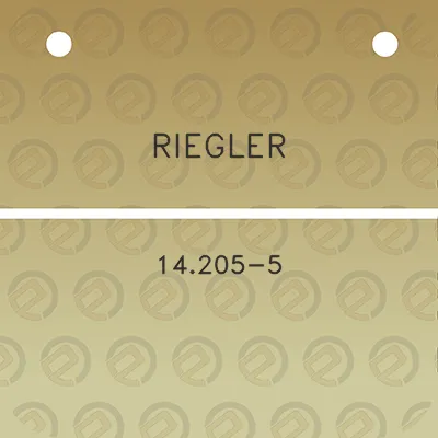 riegler-14205-5