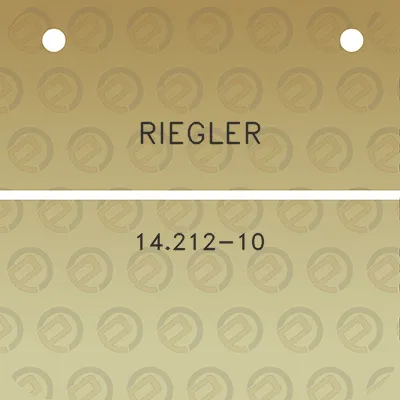 riegler-14212-10