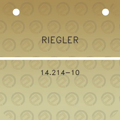 riegler-14214-10