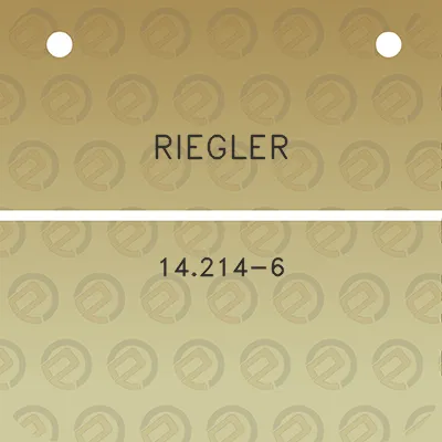 riegler-14214-6