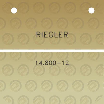 riegler-14800-12