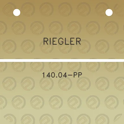 riegler-14004-pp