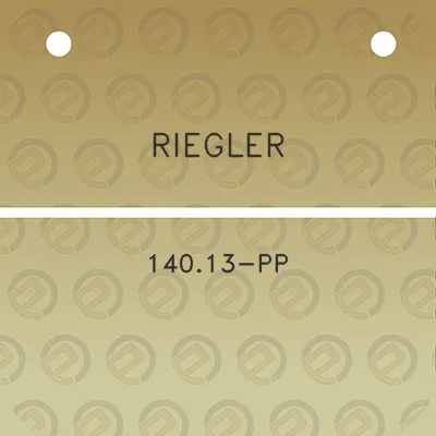 riegler-14013-pp