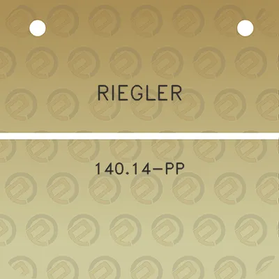 riegler-14014-pp