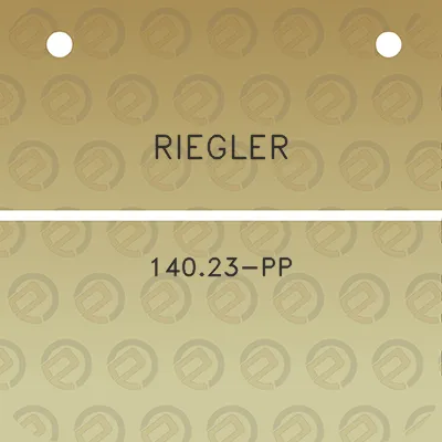 riegler-14023-pp