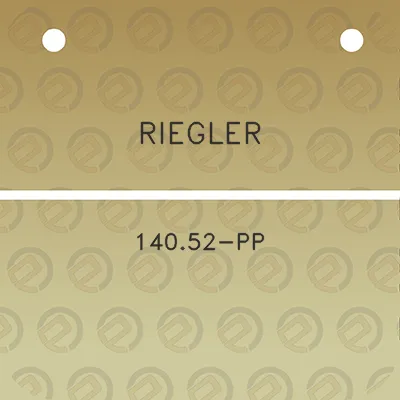 riegler-14052-pp