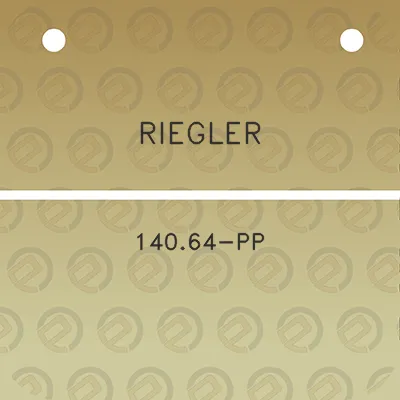 riegler-14064-pp