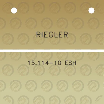 riegler-15114-10-esh