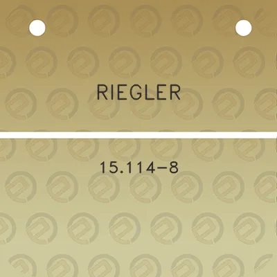 riegler-15114-8