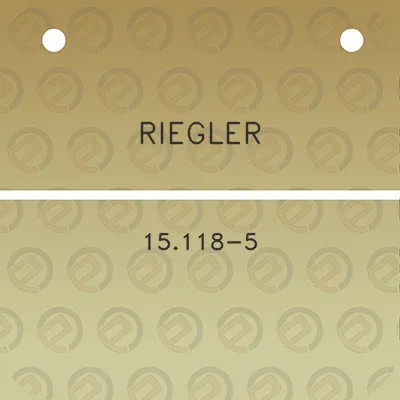 riegler-15118-5