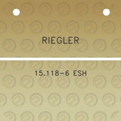 riegler-15118-6-esh