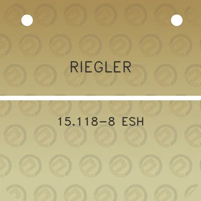 riegler-15118-8-esh