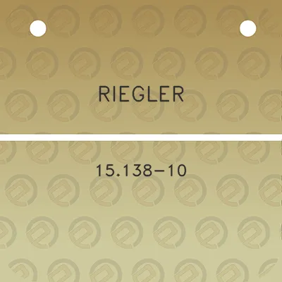 riegler-15138-10