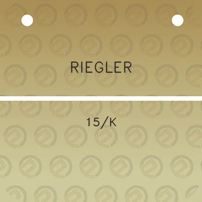 riegler-15k