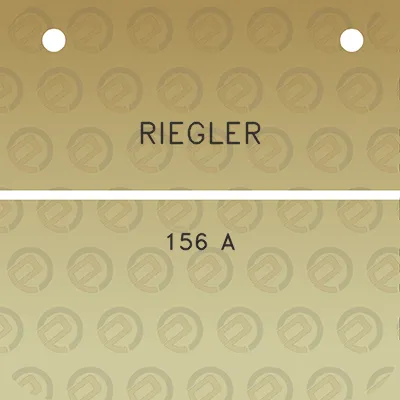 riegler-156-a