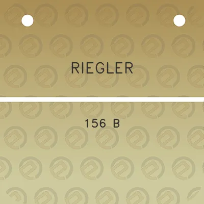 riegler-156-b