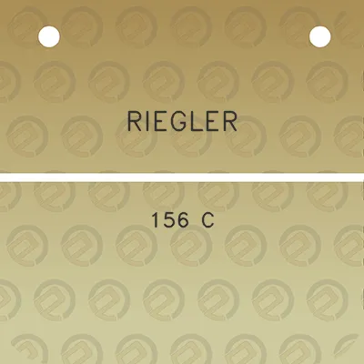 riegler-156-c