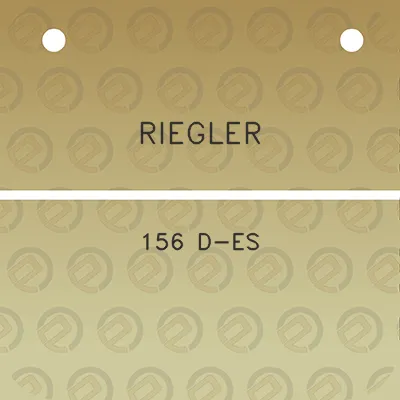 riegler-156-d-es