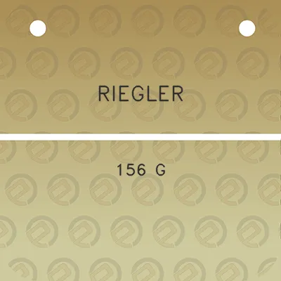 riegler-156-g