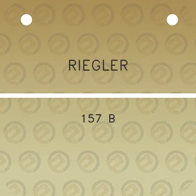 riegler-157-b