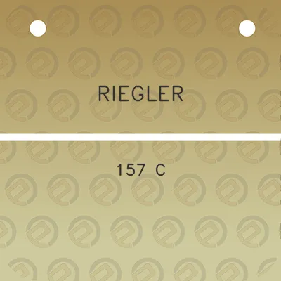 riegler-157-c