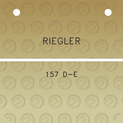 riegler-157-d-e