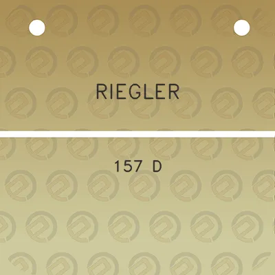 riegler-157-d