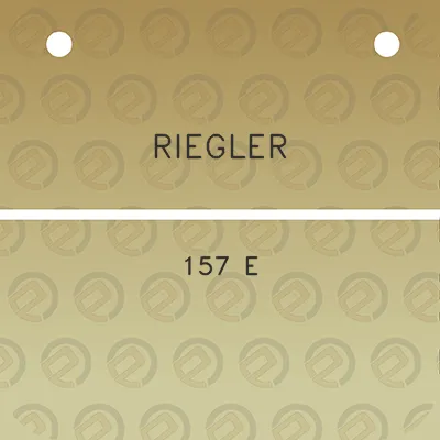 riegler-157-e