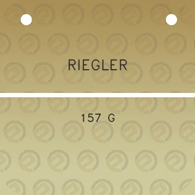 riegler-157-g