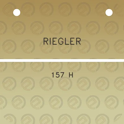 riegler-157-h