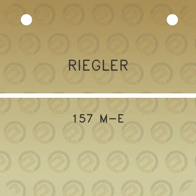 riegler-157-m-e