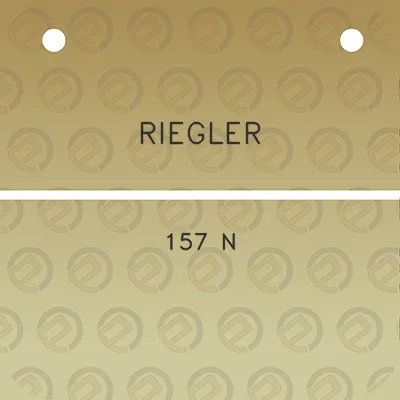 riegler-157-n