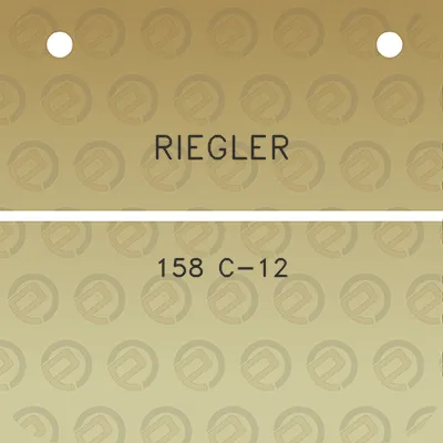 riegler-158-c-12