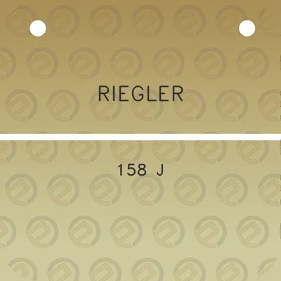 riegler-158-j