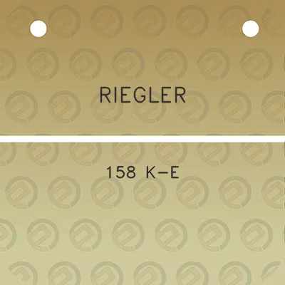 riegler-158-k-e