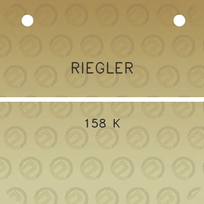 riegler-158-k